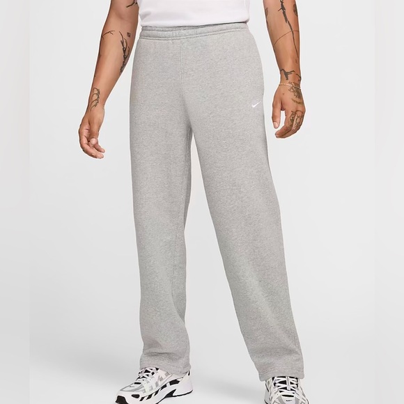 Nike Men's Light Gray Sweatpants - Picture 1 of 8